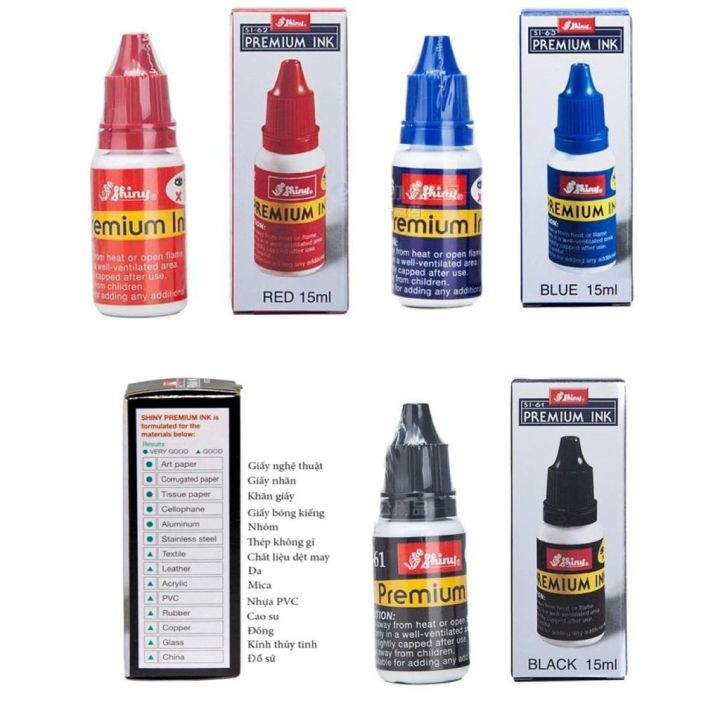 Mực Dấu Chuyên Dùng Premium Ink